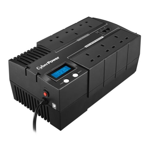 CyberPower BRICs 1000VA Line Interactive UPS, 600W, LCD Display, 6x UK Plug, AVR Energy Saving, Wall Mountable CyberPower BRICs 1000VA Line Interactive UPS, 600W, LCD Display, 6x UK Plug, AVR Energy Saving, Wall Mountable